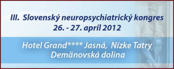 III. Slovenský neuropsychiatrický kongres