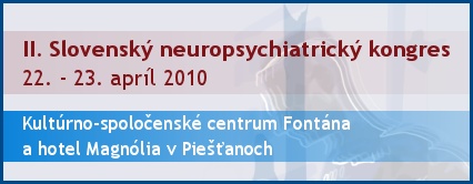 II. Slovenský neuropsychiatrický kongres